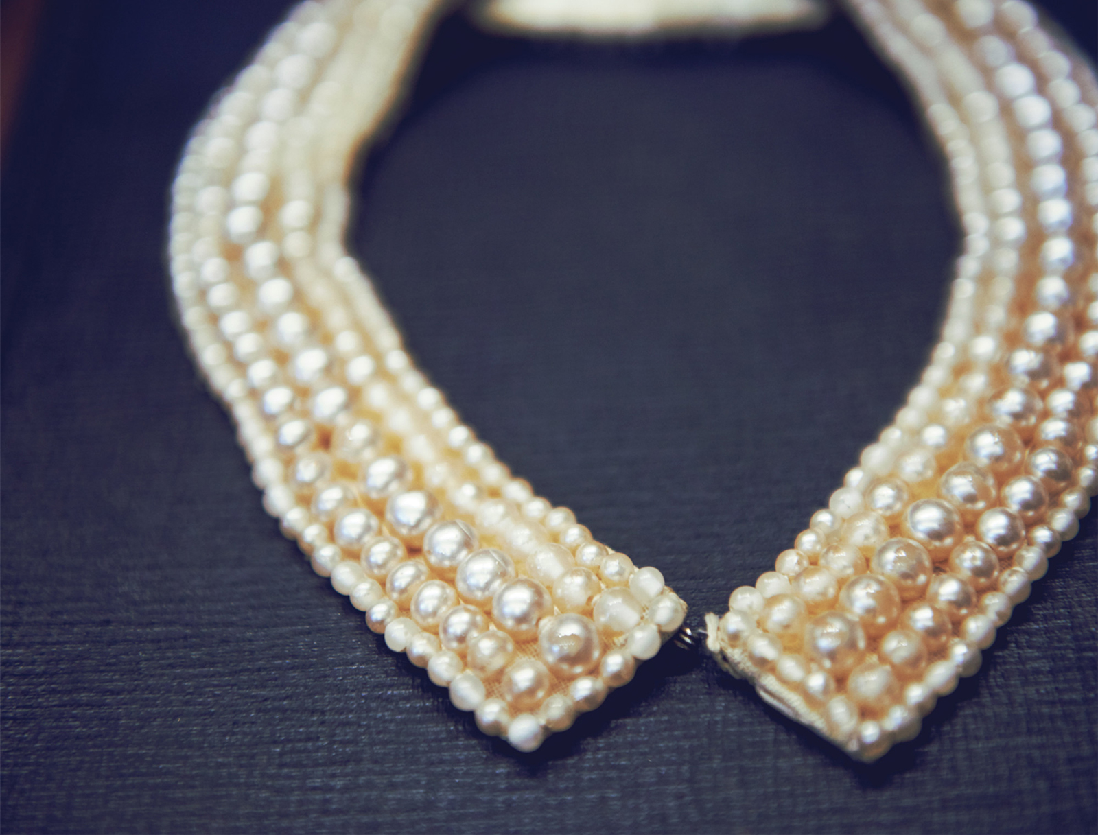 アンティーク真珠のネックレス